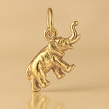 14ct Gold Plated - Indian Elephant Charm