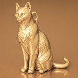 14ct Gold Plated - Burmilla Cat Charm