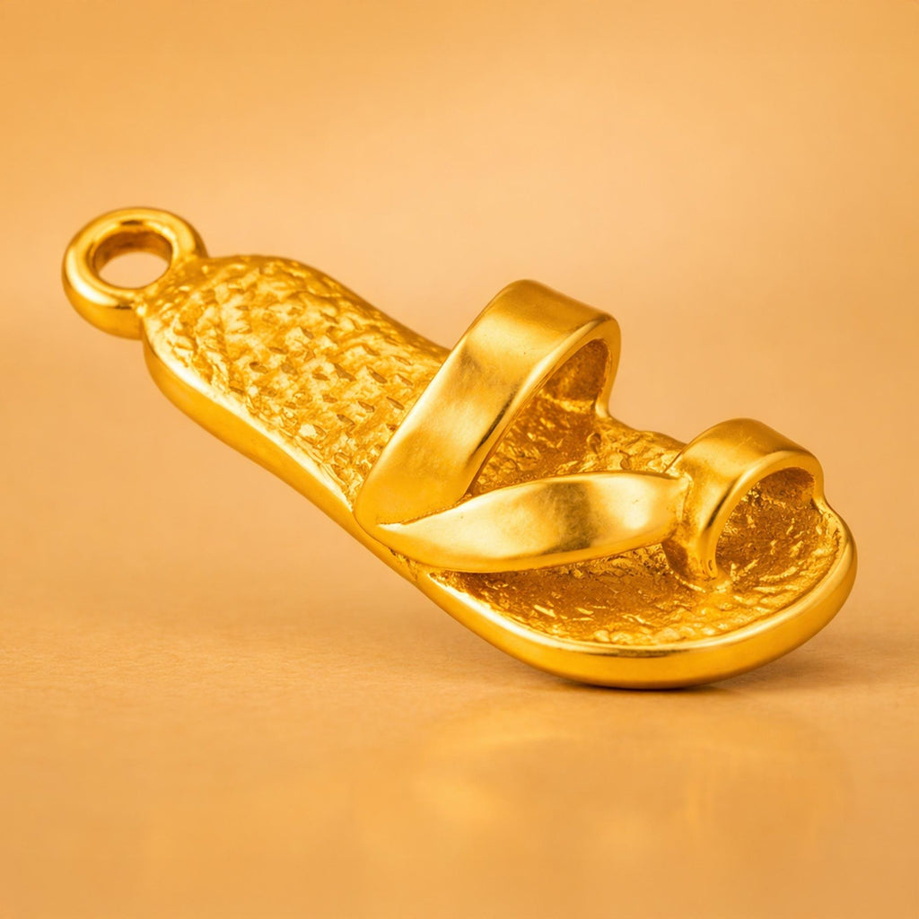 14ct Gold Plated - Arabian Sandal Charm