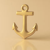 14ct Gold Plated - Traditional Anchor Charm