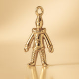 14ct Gold Plated - Circus Clown Charm