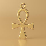 14ct Gold Plated - Egyptian Ankh Charm