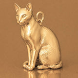 14ct Gold Plated - Bombay Cat Charm