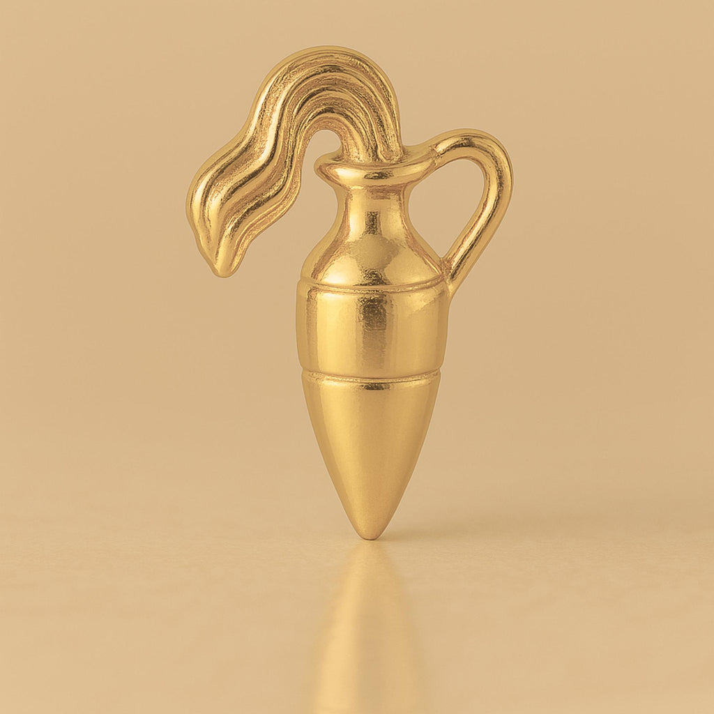 14ct Gold Plated - Amphora Jug Charm