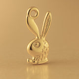 14ct Gold Plated - Classic Playboy Bunny Charm