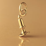 14ct Gold Plated - Vintage Candlestick Charm