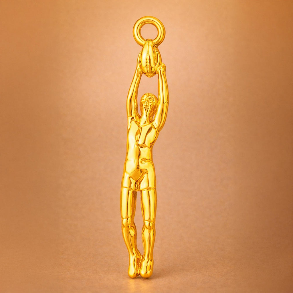 14ct Gold Plated - AFL player Charm