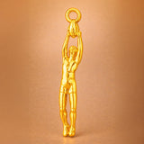 14ct Gold Plated - AFL player Charm