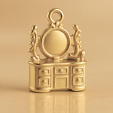 14ct Gold Plated - Vanity Dresser Charm