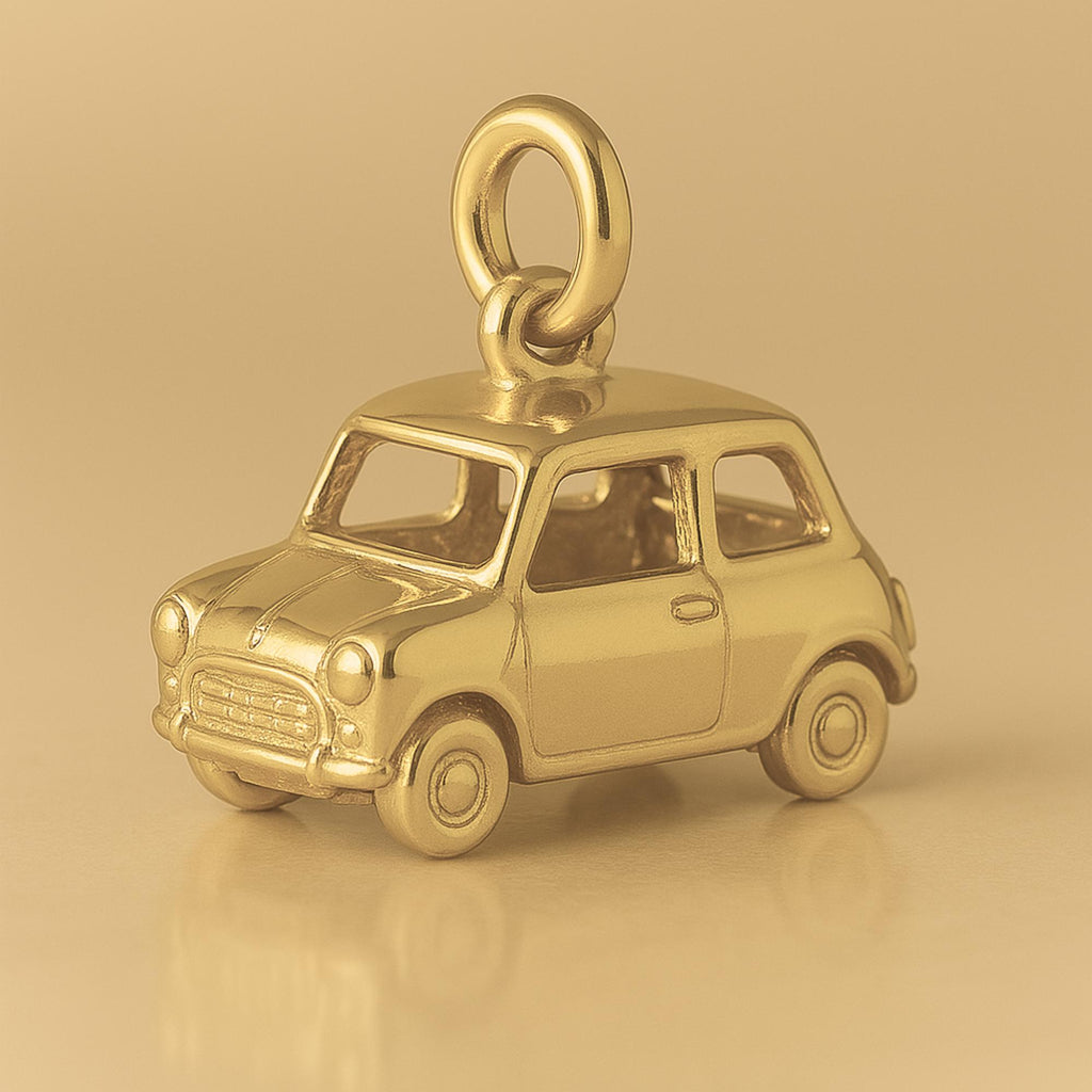14ct Gold Plated - Retro Mini Car Charm