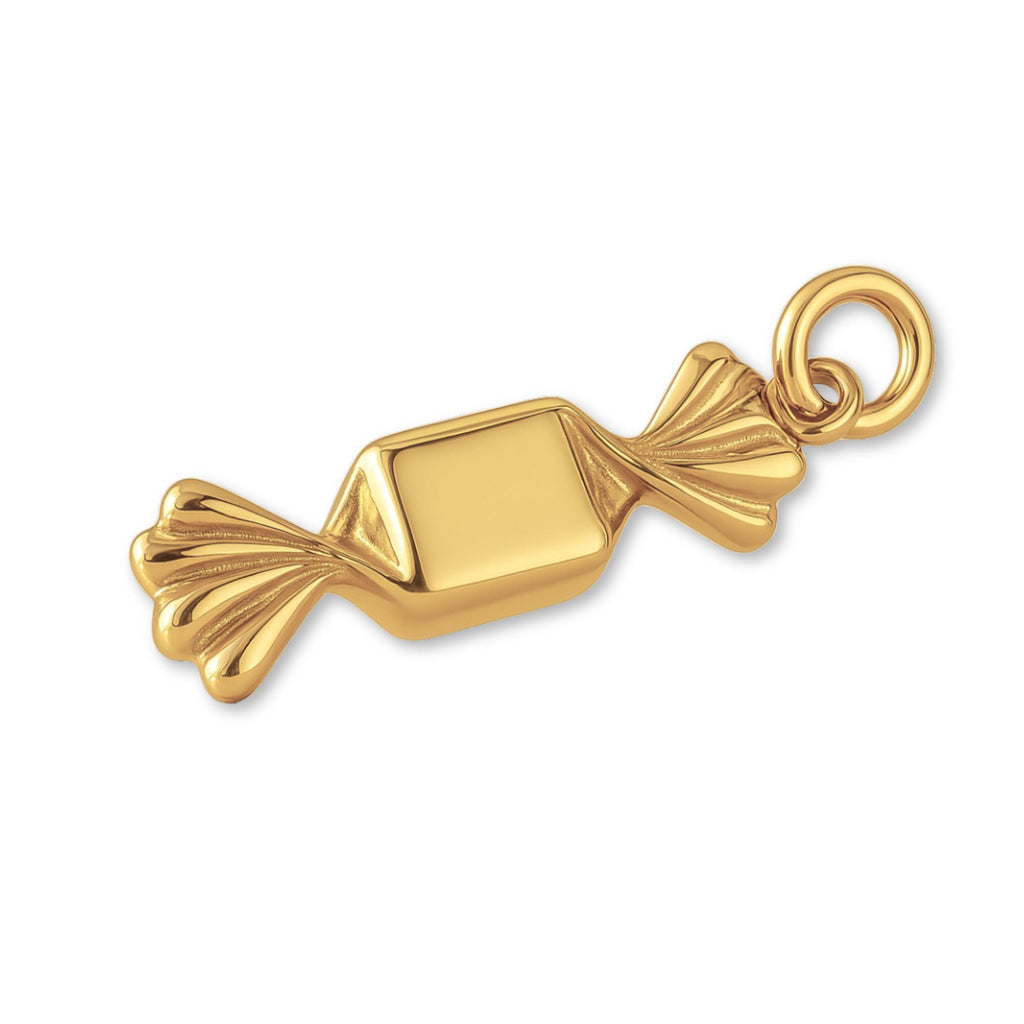 14ct Gold Plated - Wrapped Candy Charm
