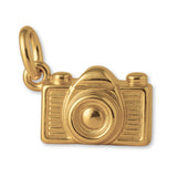 14ct Gold Plated - SLR Camera Charm