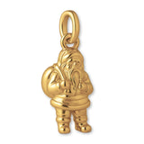 14ct Gold Plated - Classic Santa Claus Charm