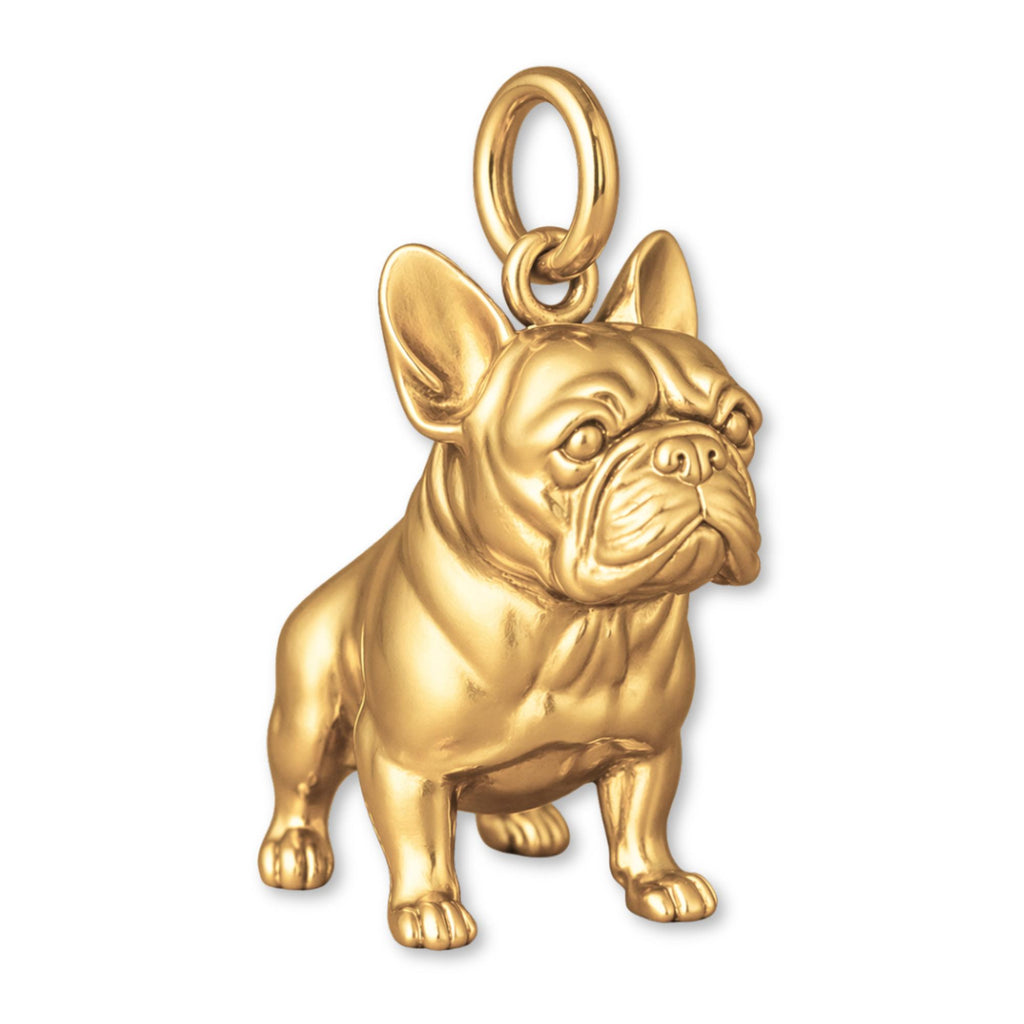 14ct Gold Plated - French Bulldog Charm