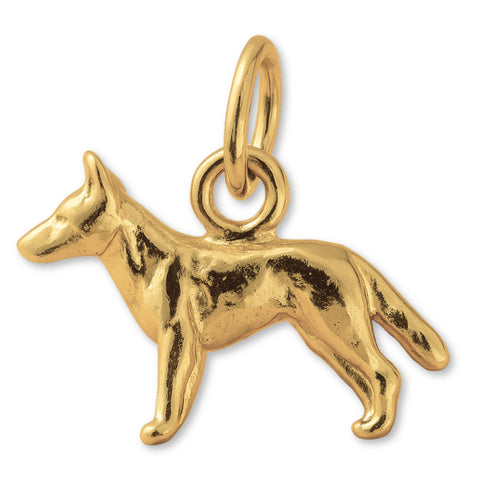 14ct Gold Plated - Farm Dingo Charm