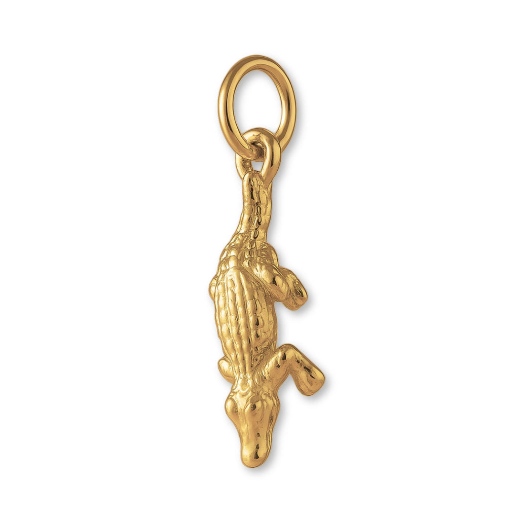 14ct Gold Plated - Freshwater Crocodile Charm