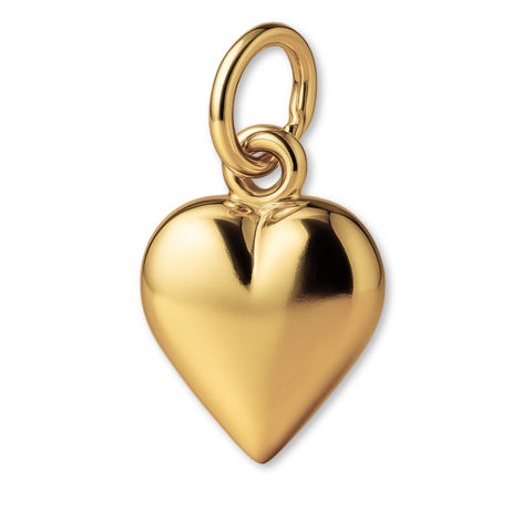 14ct Gold Plated - Minimalist Heart Charm