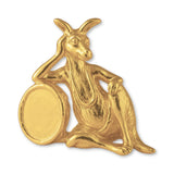 14ct Gold Plated - Lazy Kangaroo Charm