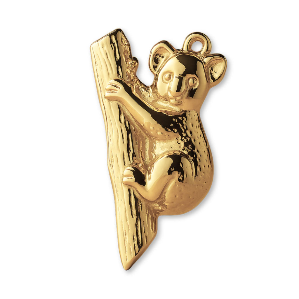 14ct Gold Plated - Australian Koala Charm