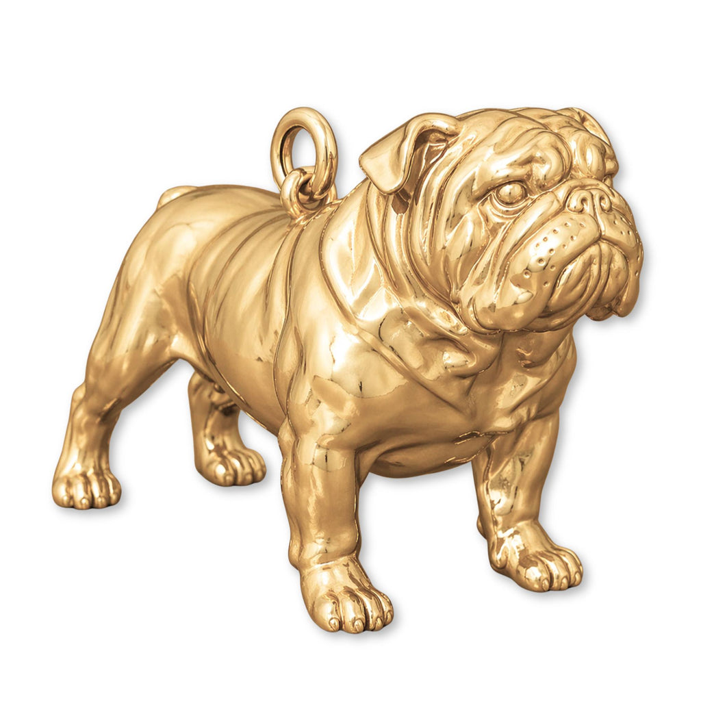 14ct Gold Plated - Bulldog Charm