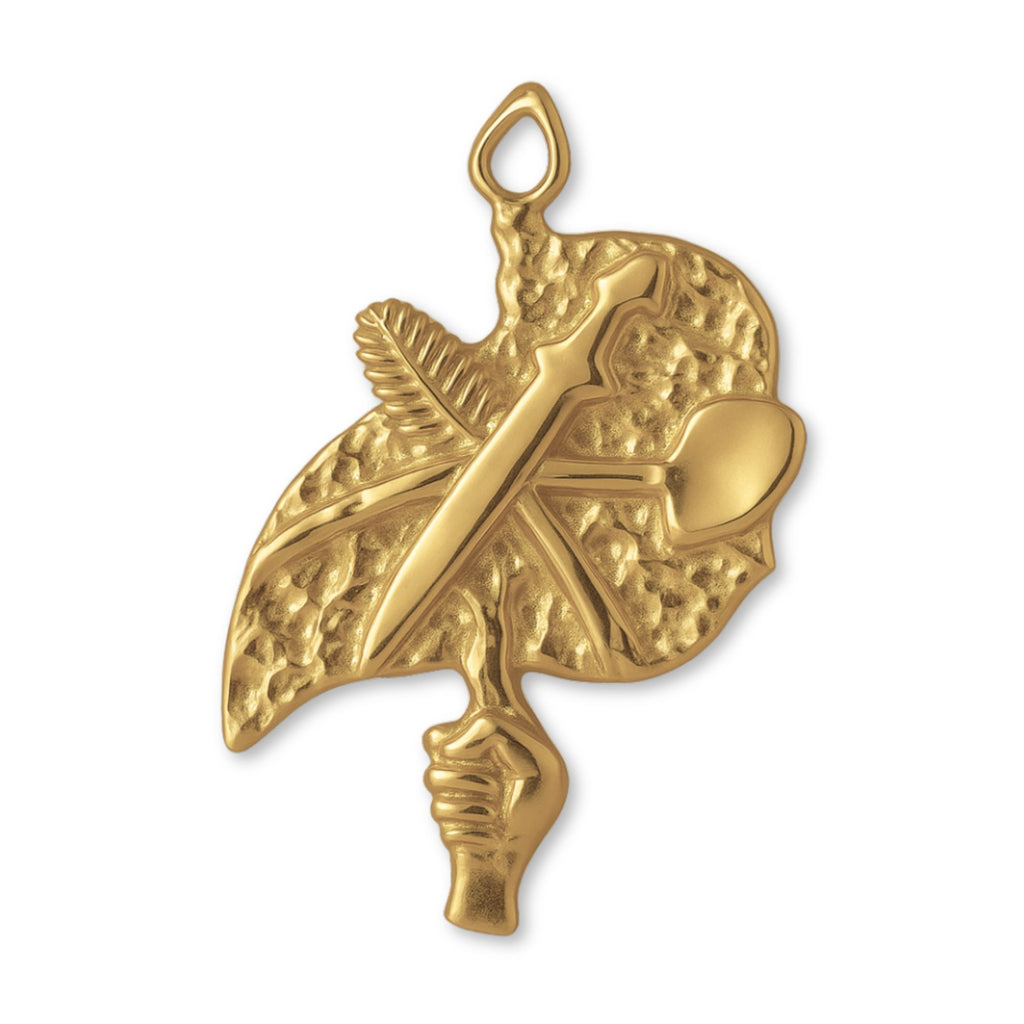 14ct Gold Plated - Peace Sigil Charm