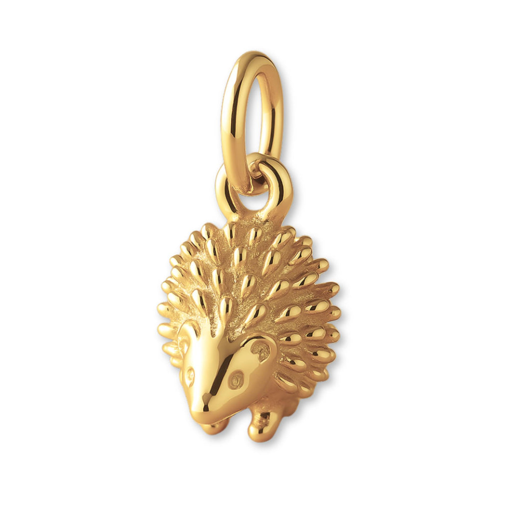 14ct Gold Plated - Baby Porcupine Charm