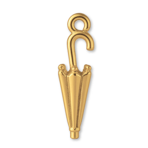 14ct Gold Plated - Classic Umbrella Charm