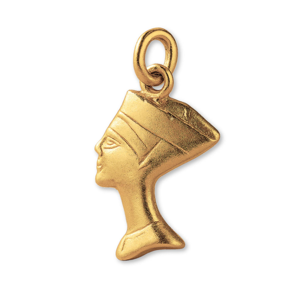 14ct Gold Plated - Queen Nefertiti Charm