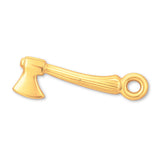 14ct Gold Plated - Camping Hatchet Charm