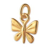 14ct Gold Plated - Modern Butterfly Charm