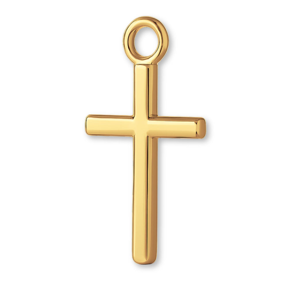 14ct Gold Plated - Mini Crucifix Charm