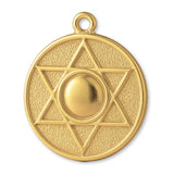14ct Gold Plated - Star of David Amulet Charm