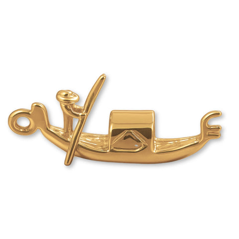 14ct Gold Plated - Venetian Gondola Charm