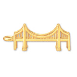 14ct Gold Plated - Goldengate Bridge Charm