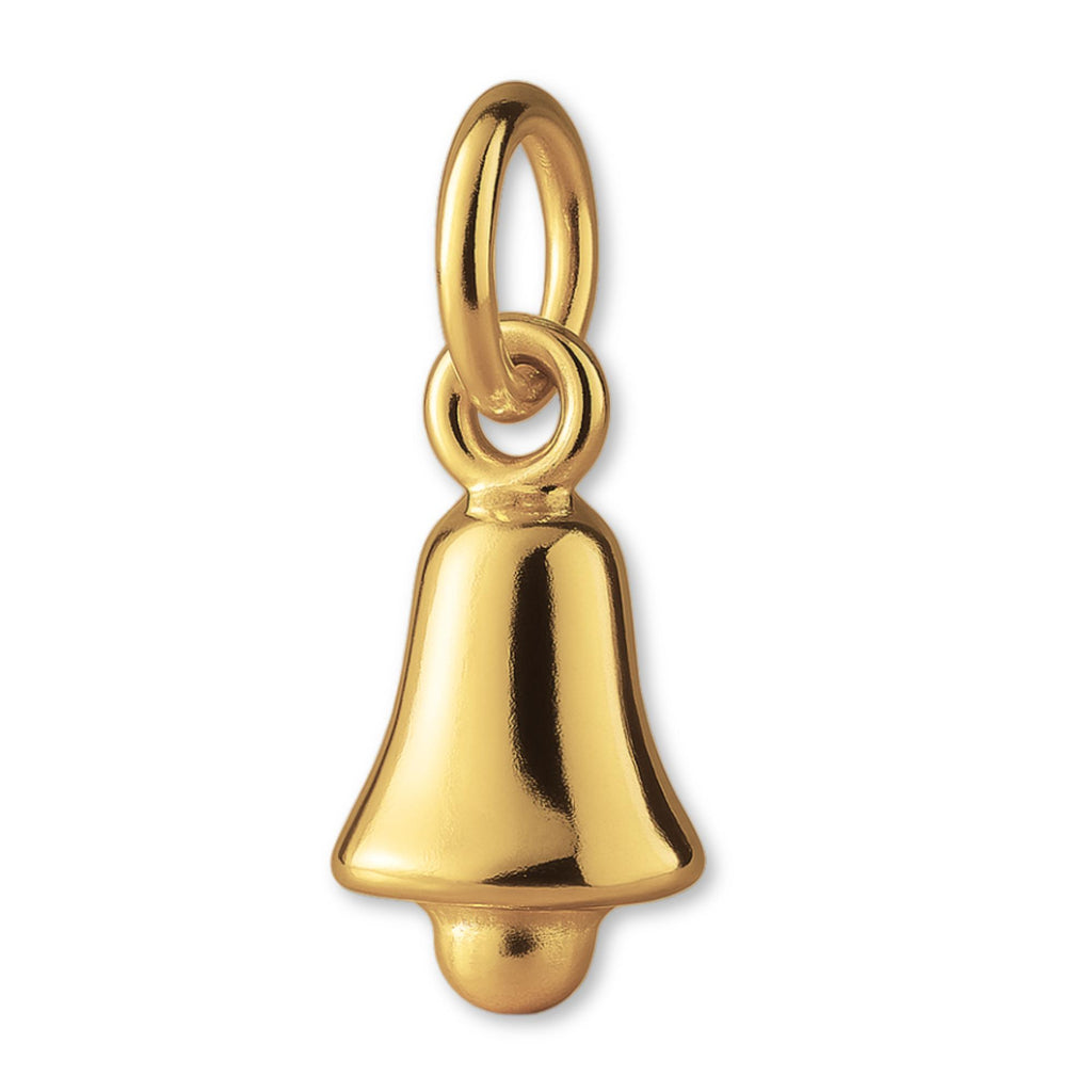 14ct Gold Plated - Classic Christmas Bell Charm