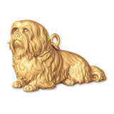 14ct Gold Plated - Havanese Dog Charm