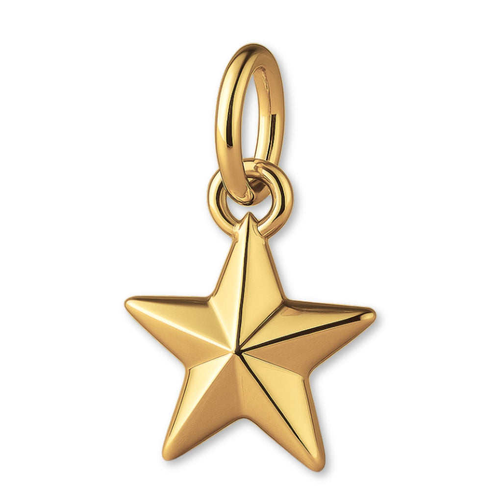 14ct Gold Plated - North Star Charm