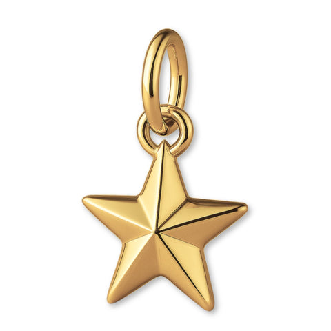 14ct Gold Plated - North Star Charm
