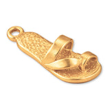 14ct Gold Plated - Arabian Sandal Charm