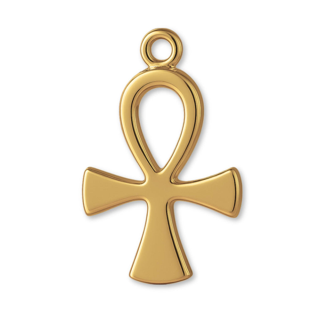 14ct Gold Plated - Egyptian Ankh Charm