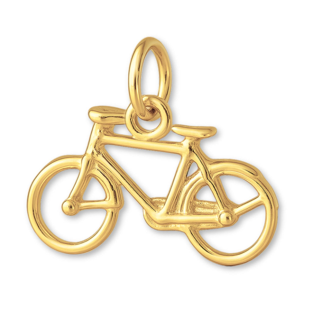 14ct Gold Plated - Classic Bicycle Charm