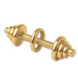 14ct Gold Plated - Classic Barbell Charm