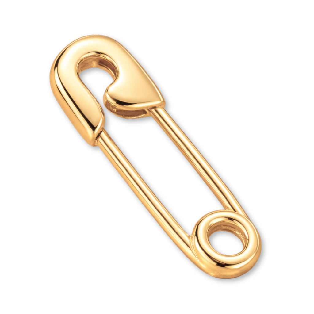 14ct Gold Plated - Safety Pin Charm