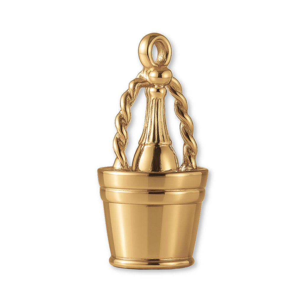 14ct Gold Plated - Champagne Bucket Charm