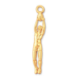 14ct Gold Plated - AFL player Charm