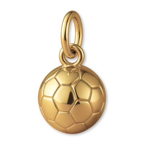 14ct Gold Plated - Soccer Ball Charm