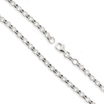 9ct White Gold - Belcher - Necklace Chain