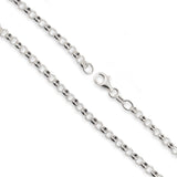 9ct White Gold - Belcher - Chain Extender