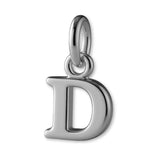 950 Platinum - Petite Letter Charm