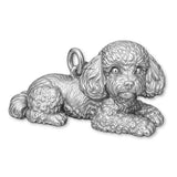 950 Platinum - Poodle Dog Charm